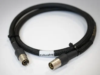 Koltura D18 - high quality 5-pin 180 degree DIN Cable